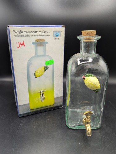 Flasche mit zitronenhahn - zitronenhahn,