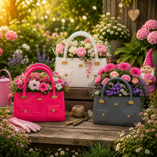 Handtaschen pflanztopf - handtaschen,