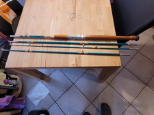 Angel Rute Rarität sehr alte Angelrute Fiberglas ? Fibre 2 Angeln WHITE STAR