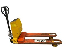 FA/BA HY-UW 2000 Waagehubwagen Wiegehubwagen Hubwagen mit Waage und Bremse 49421