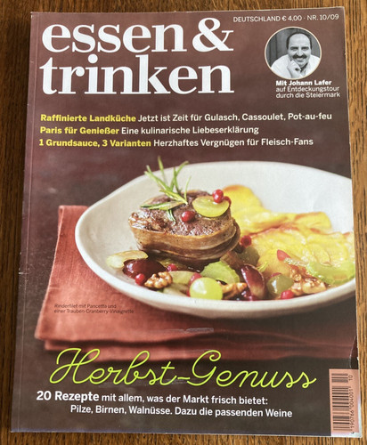 Zeitschrift essen trinken - &,