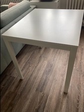 Vangsta Tisch Esstisch Ausziehtisch IKEA weiß 80/120cm x 70cm 