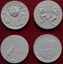 Meissen porzellan medaille - meissen,