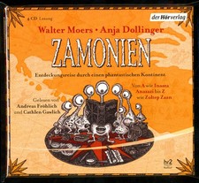 Walter MOERS & A. DOLLINGER★ZAMONIEN★A. FRÖHLICH★4-CD★Hörbuch★NEUWERTIG★
