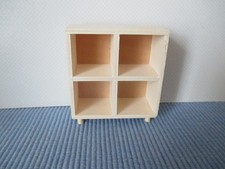 Regal / Schrank Holz  Puppenhaus/ Puppenstube/Puppenküche/Kaufladen 1:12