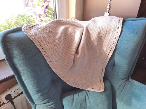 Babydecke handarbeit 100 - babydecke,