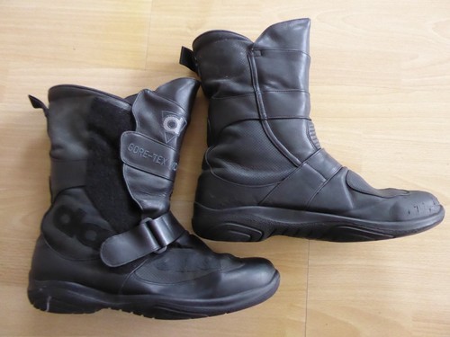 Leder motorradstiefel - leder-motorradstiefel, v