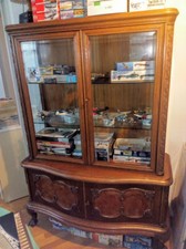 Antikes Möbel Chippendal Vitrine, original (Erbstück)