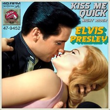Repro Photo ELVIS PRESLEY Kiss