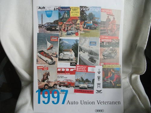 Audi kalender 1997 komplett - kalender-1997,