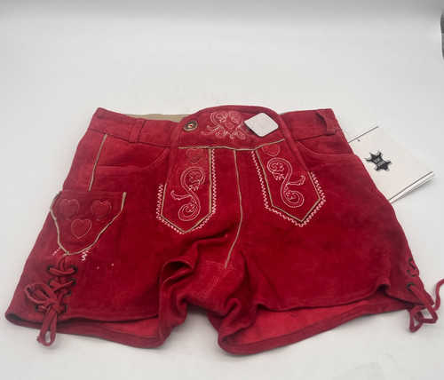 Lederhose aus ziegenleder - aus,