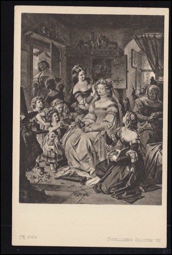 Künstler schiller s - künstler-ak, schiller´s