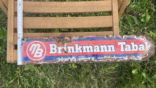 Altes emaille schild - altes, emaille-schild