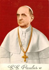Papst Pope Pape S.S. Paulus VI