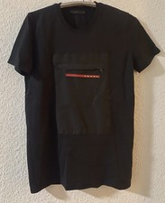 PRADA T-Shirt Herren, Schwarz Größe L