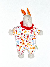 WIE NEU * Oetinger Natur Bio Esel Blüten Schmusetuch Kuscheltuch Schnuffeltuch