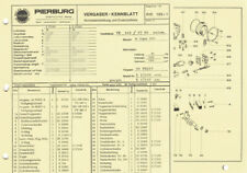 Datenblatt Einstellen Ersatzteile Solex 40 PDSIT Vergaser - VW 412 Aut. 85PS
