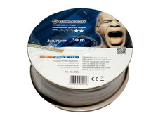 Oehlbach Lautsprecherkabel 2x0,75mm² Minispule 30m 205 Speaker Wire transp.