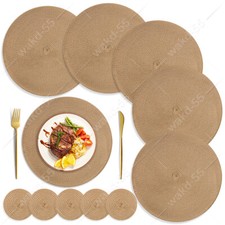 12er Set Tischset Untersetzer Abwaschbar Platzdeckchen Tischmatte Platzdecke DE