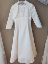 Mädchen Kommunionskleid Emmerling weiss Gr. 134-140