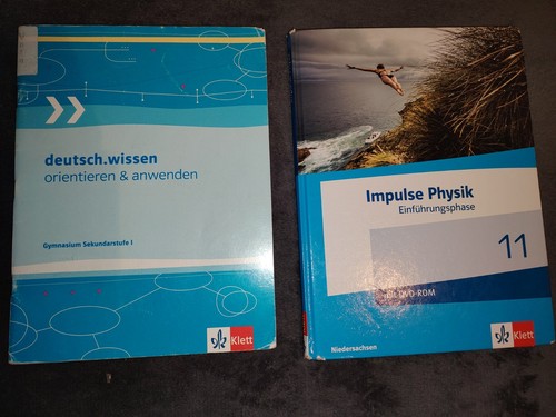 Schulbücher physik und - 2x,