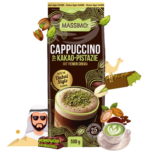 Massimo cappuccino dubai style - massimo,