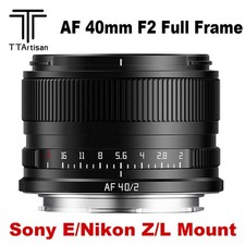 TTArtisan 40mm F2.0 Full Frame