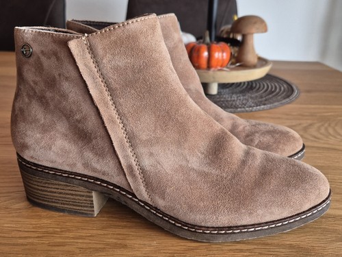 Tamaris boots leder braun - tamaris, gr