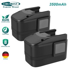 2x Akku Für AEG 9.6V 3.5AH NI-MH B9.6 BX9.6 BXS9.6 MX9.6 4932353638 4932366429