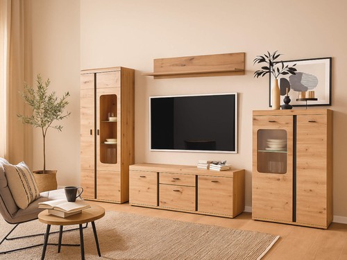 Wohnwand kos artisan eiche - in,