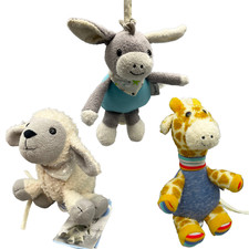Spieluhr Stofftier Schaf Stanley / Giraffe / Esel Emmi STERNTALER Aufhänger Baby