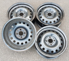 4 x Stahlfelgen 5,5Jx15H2 4x100 ET45 für Nissan Note Typ: E11  #26695