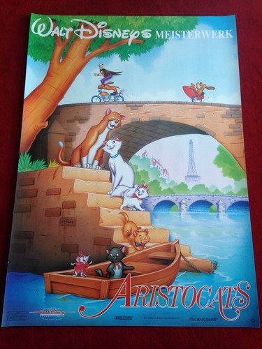 Aristocats kinoplakat poster - aristocats,
