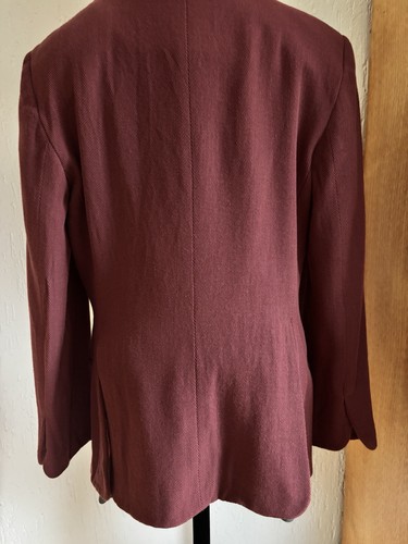 Armani blazer bordeauxrot - blazer, gr