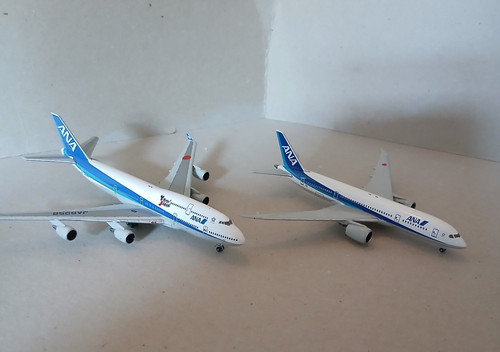 Flugzeugmodelle 500 ana - 1:500,, 747