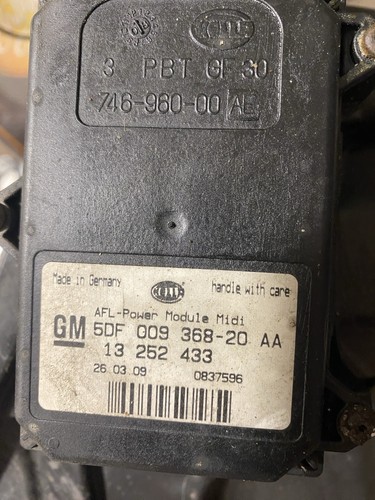 Opel astra afl steuergerät - afl,