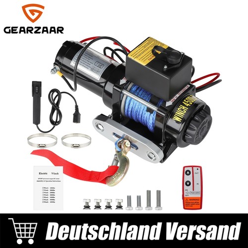 Elektrische seilwinde 4500lbs - elektrische,