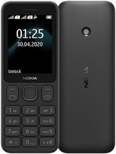 Nokia 125 Schwarz TA-1253 Dual