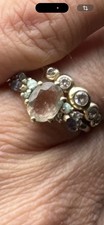 Morganit Ring 585 mit Opal