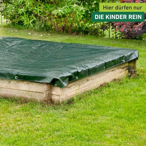 Sandkasten abdeckplane mit - sandkasten,