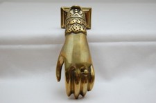 Türklopfer Messing " Hand mit