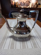 Tee/Kaffeekanne, versilbert