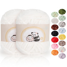 Chenillewolle 200g Violett