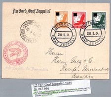 Zeppelin Beleg Graf Zeppelin -