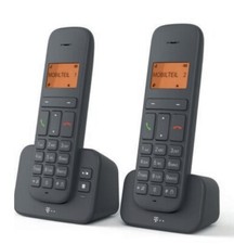 Telekom Sinus CA 37 duo anthrazit schnurloses Telefon mit AB NEU OVP
