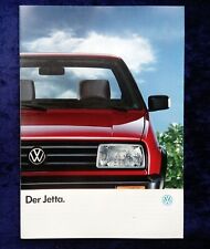 VW Jetta 2 Prospekt 8.1991, Modelle: Jetta CL, GL, GT, GTD