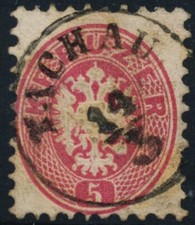 ÖSTERREICH 1864 5kr, TACHAU