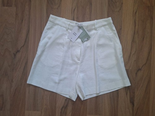 Leinen blend shorts - h&m,
