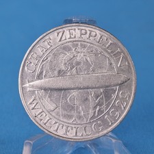 Weimarer Republik 3 Reichsmark 1930 A Graf Zeppelin Silber vz- Jaeger 342