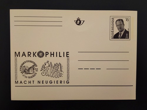 Ganzsache postkarte belgien - postkarte,
